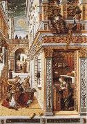 Carlo Crivelli Annunciation with St Emidius oil on canvas